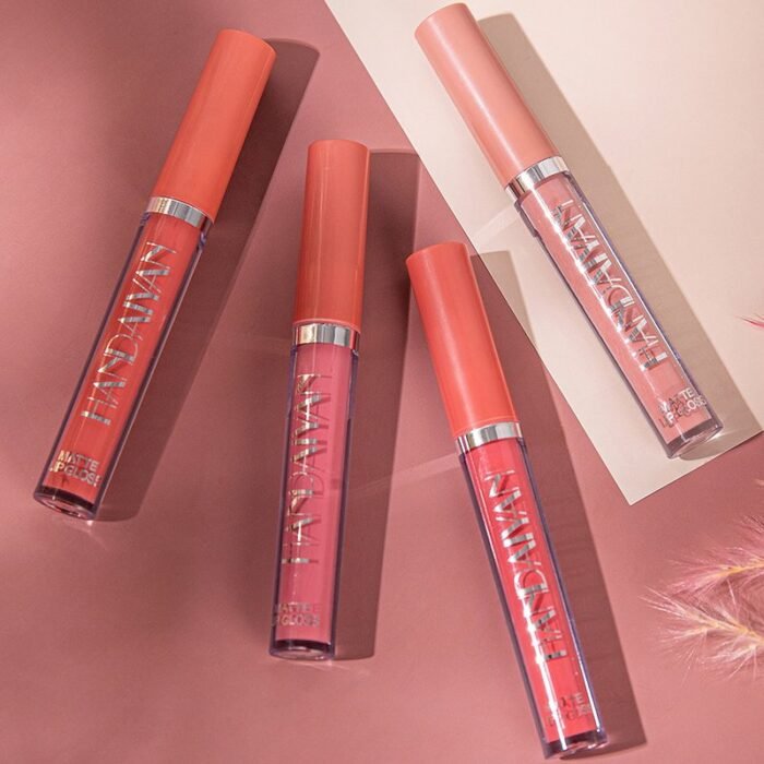 Kit de Batom Líquido Matte com 6 Cores Sortidas