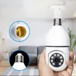 Câmera Wi-Fi Full HD 360 com Visão Noturna e Áudio