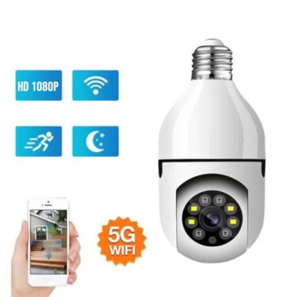 Câmera Wi-Fi Full HD 360 com Visão Noturna e Áudio