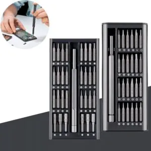 Kit Chaves de Fenda Magnéticas 63 Peças Precisão