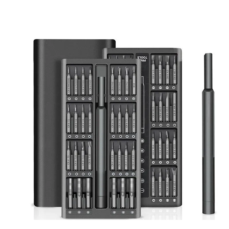 Kit Chaves de Fenda Magnéticas 63 Peças Precisão