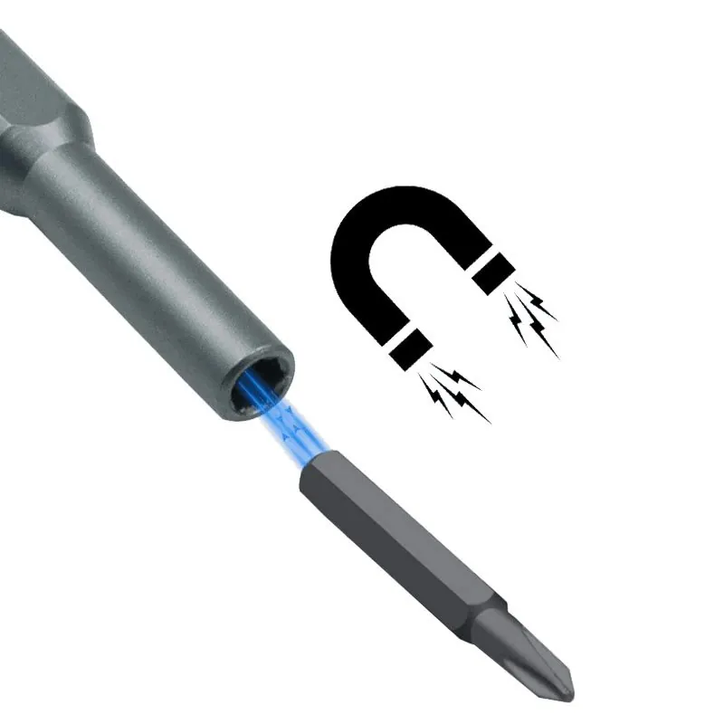 Kit Chaves de Fenda Magnéticas 63 Peças Precisão