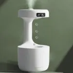 Umidificador de Ar com LED Relógio e Difusor