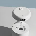 Umidificador de Ar com LED Relógio e Difusor