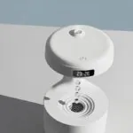 Umidificador de Ar com LED Relógio e Difusor