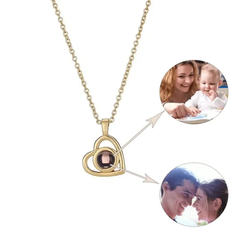 Colar Relicário com Foto Personalizada para Presentes