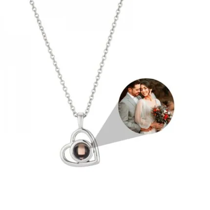 Colar Relicário com Foto Personalizada para Presentes