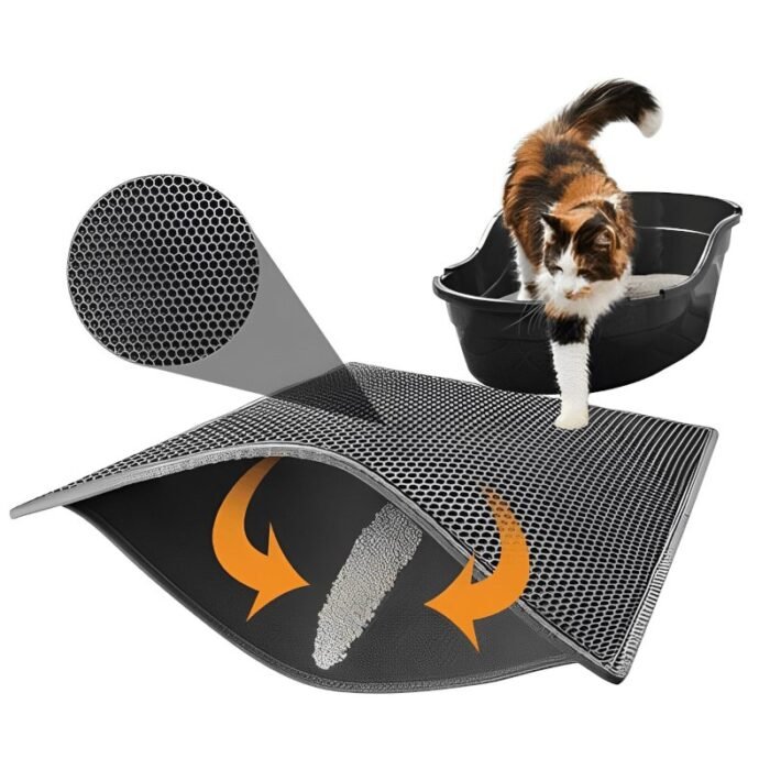Tapete Higiênico Coletor de Areia para Gatos - Imagem 1