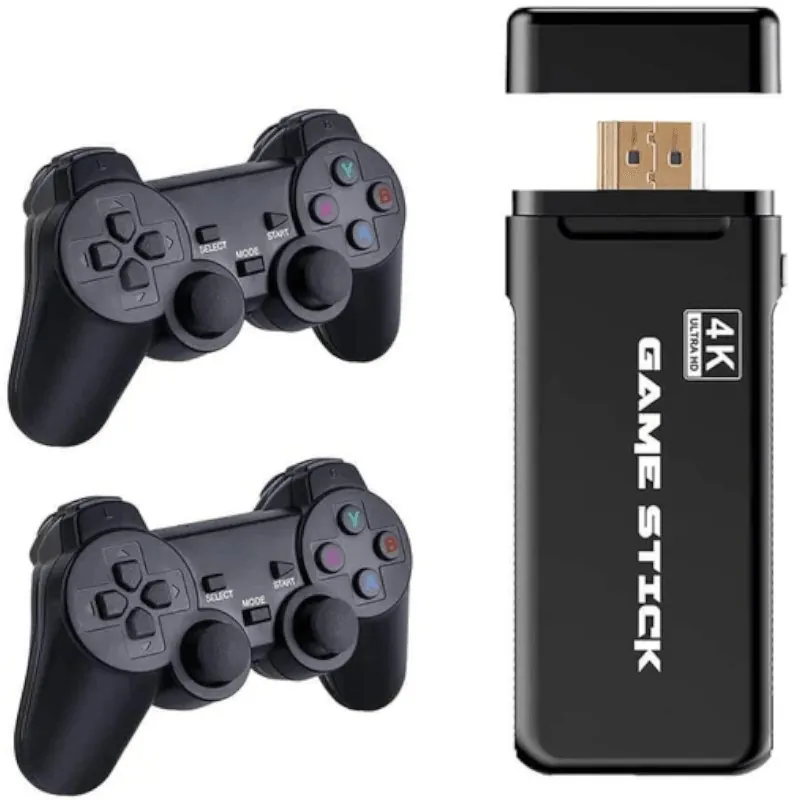 Video Game Stick Retro com 10000 Jogos e 2 Controles