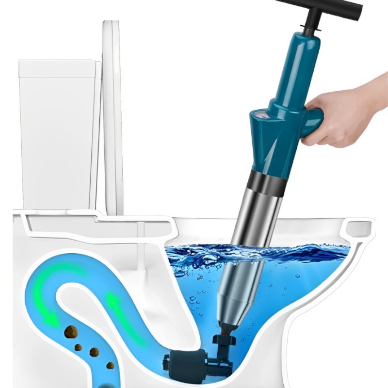 Desentupidor Manual Alta Pressão para Pia e Vaso