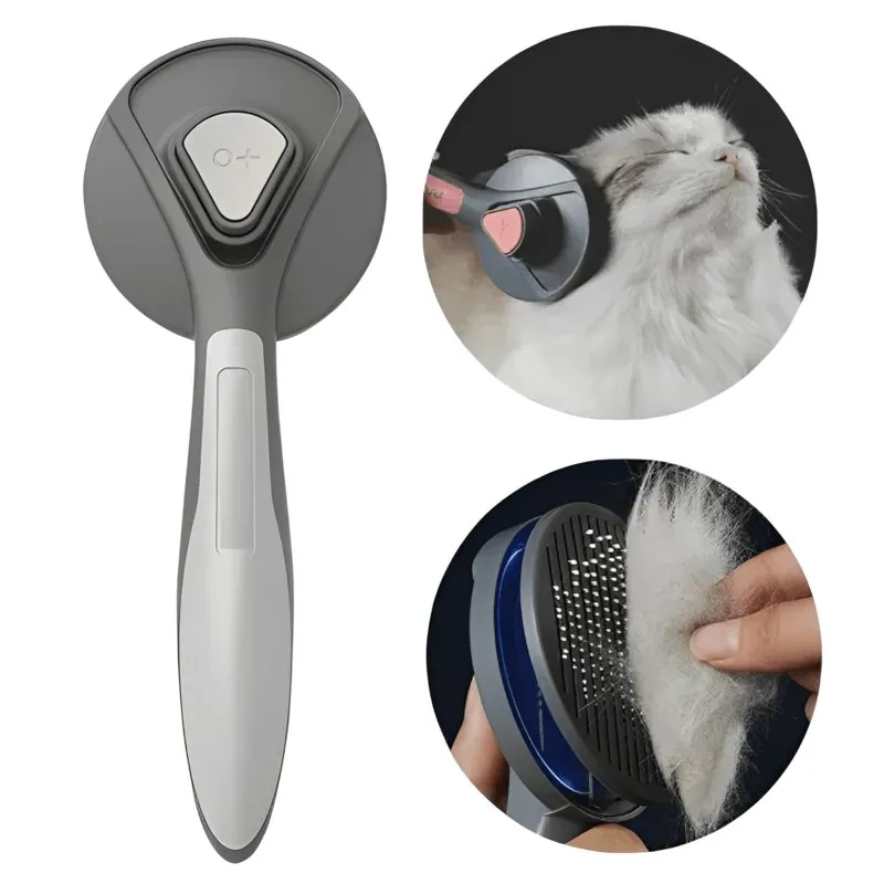 Escova Removedora de Pelos para Cães e Gatos