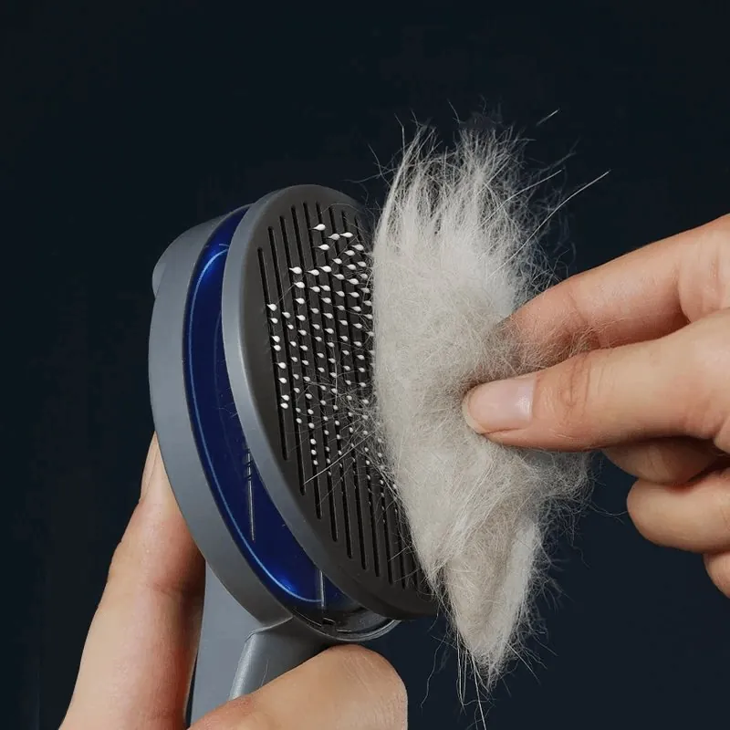 Escova Removedora de Pelos para Cães e Gatos