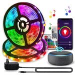Fita LED RGB Wi-Fi com Controle Alexa e Timer