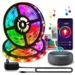 Fita LED RGB Wi-Fi com Controle Alexa e Timer