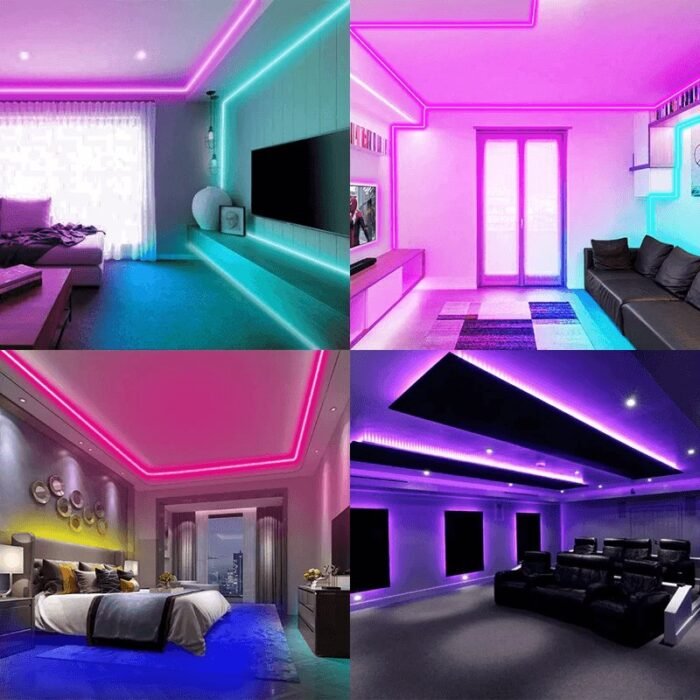 Fita LED RGB Wi-Fi com Controle Alexa e Timer