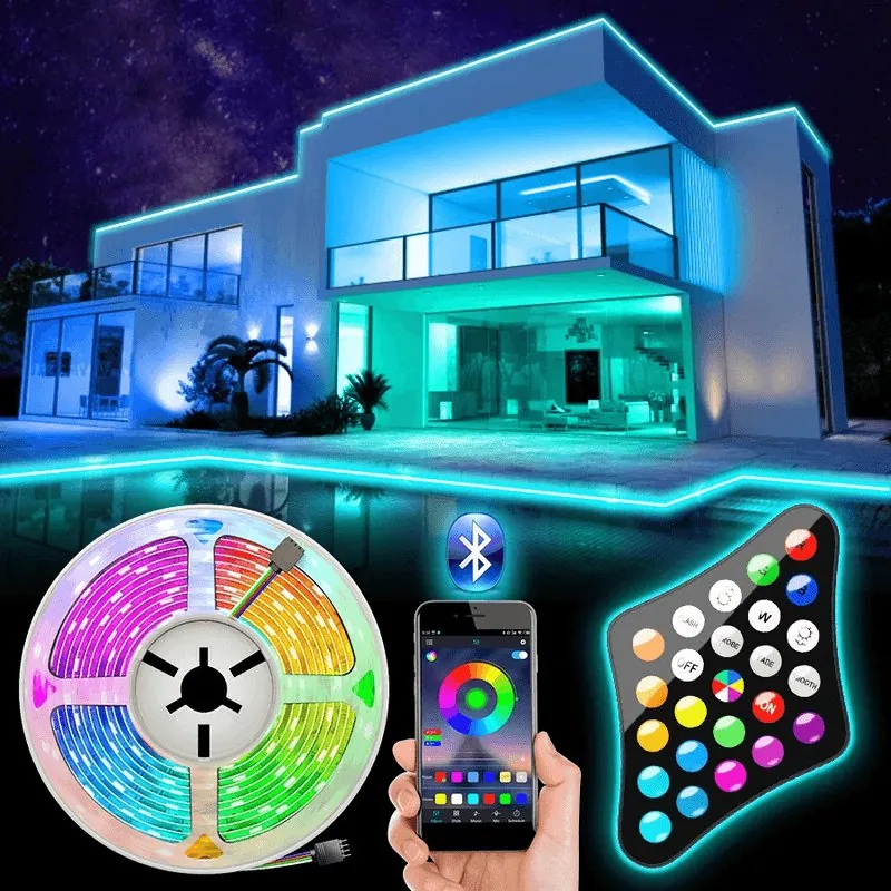 Fita LED RGB Wi-Fi com Controle Alexa e Timer