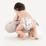 Fralda Ecológica Reutilizável com Absorvente com 8 Unidades