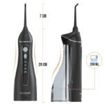 Irrigador Oral Portátil 200ml com 5 Bicos USB