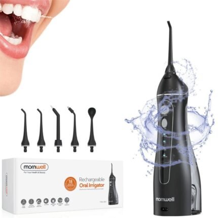 Irrigador Oral Portátil 200ml com 5 Bicos USB