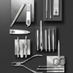 Kit Manicure e Pedicure Profissional 19 Peças Inox