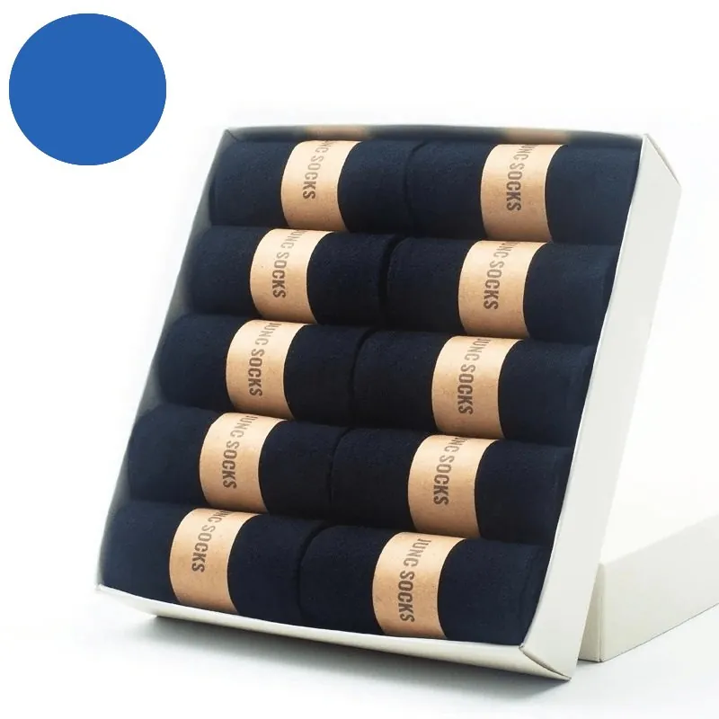 Kit 10 Pares de Meia Masculina Cano Alto Algodão
