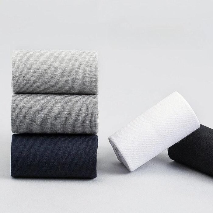 Kit 10 Pares de Meia Masculina Cano Alto Algodão