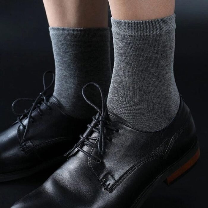 Kit 10 Pares de Meia Masculina Cano Alto Algodão
