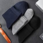 Kit 10 Pares de Meia Masculina Cano Alto Algodão