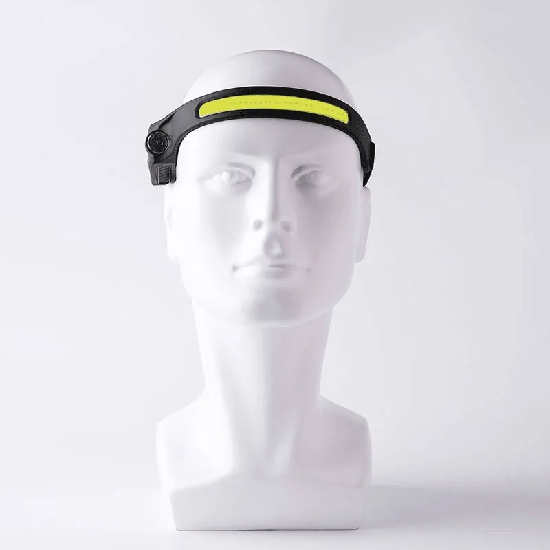 Lanterna de Cabeça LED Recarregável com Sensor - Imagem 3