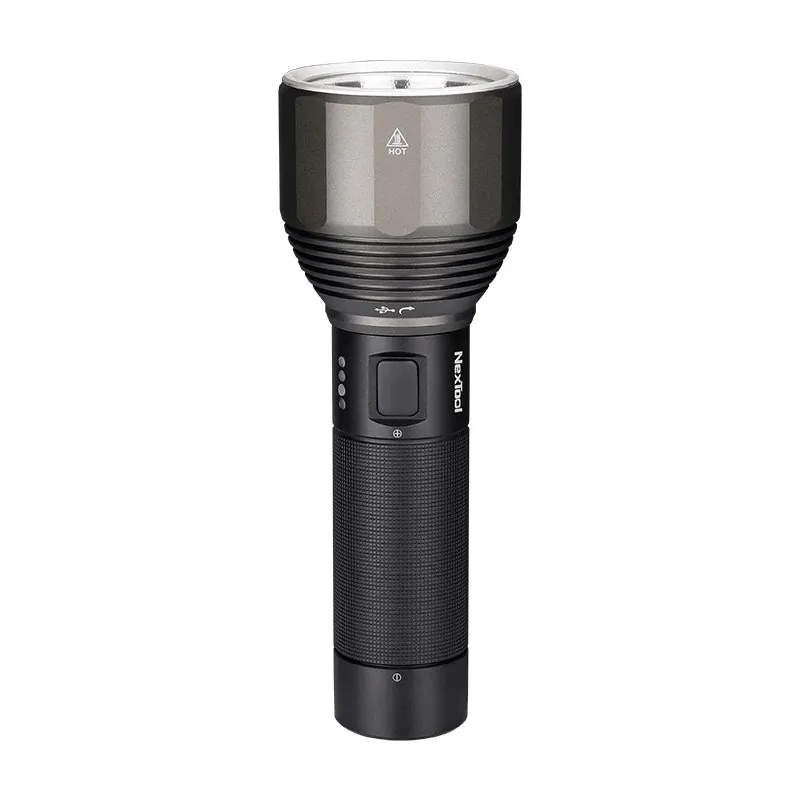 Lanterna Tática Recarregável 2000 Lúmens USB-C LED