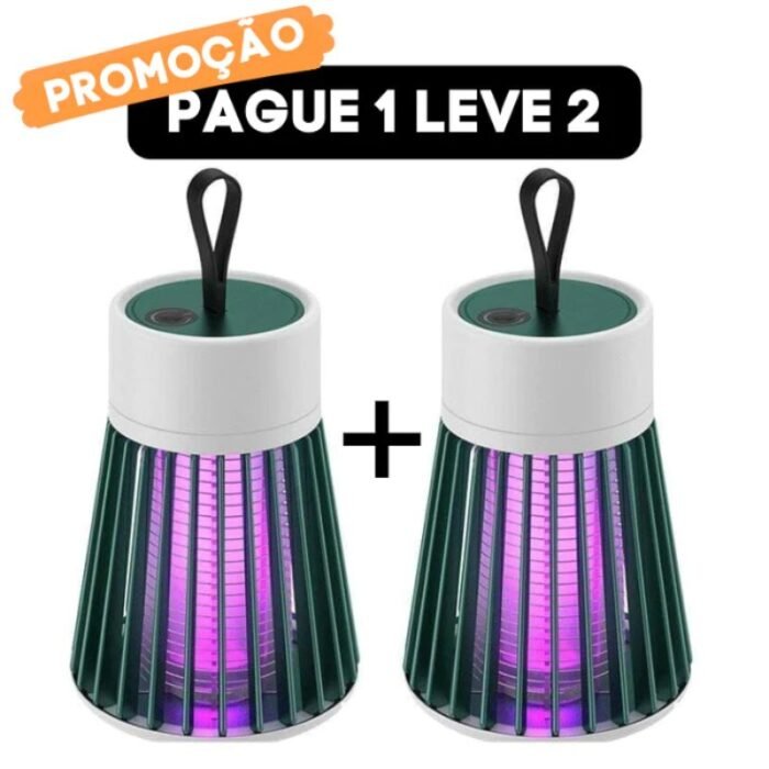Luminária Mata Mosquito UV Portátil com USB