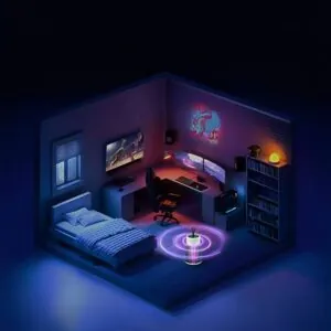 Luminária Mata Mosquito UV Portátil com USB