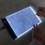 Mesa de Luz LED A4 para Desenho com 3 Níveis