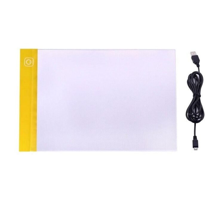 Mesa de Luz LED A4 para Desenho com 3 Níveis