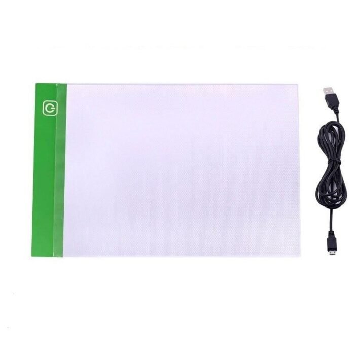 Mesa de Luz LED A4 para Desenho com 3 Níveis