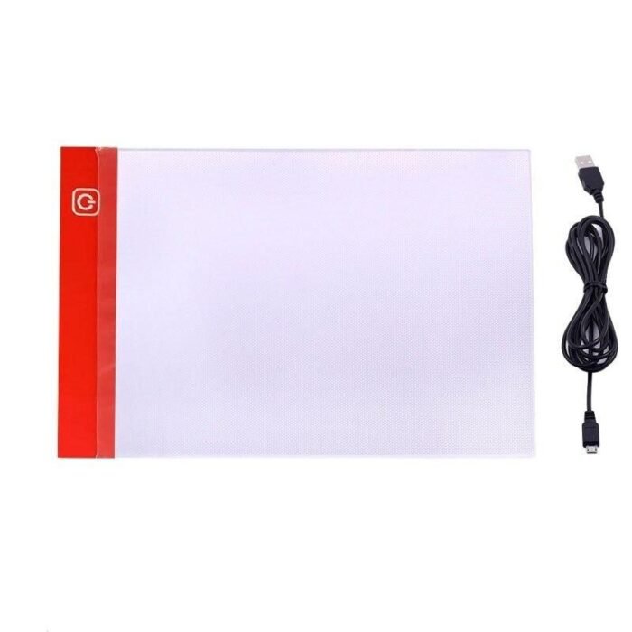 Mesa de Luz LED A4 para Desenho com 3 Níveis