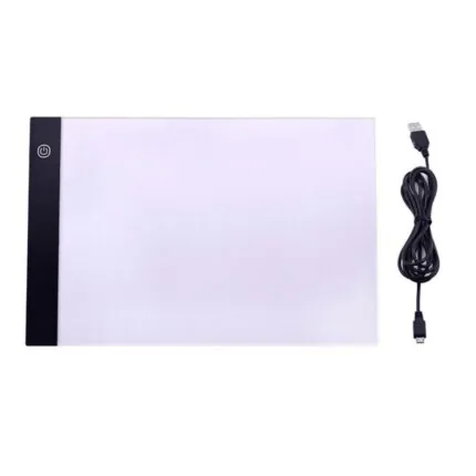 Mesa de Luz LED A4 para Desenho com 3 Níveis