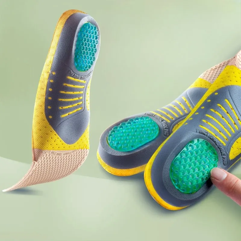 Palmilha de Gel Confortável com Amortecimento para Calçados