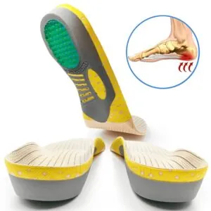 Palmilha de Gel Confortável com Amortecimento para Calçados