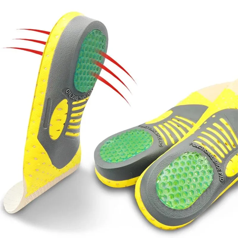 Palmilha de Gel Confortável com Amortecimento para Calçados