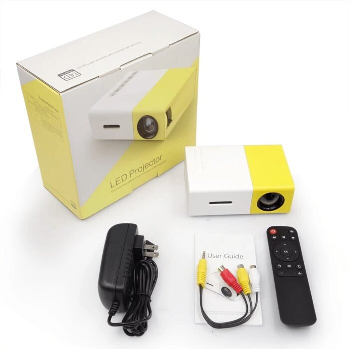 Mini Projetor Portátil Full HD 1080p para Filmes