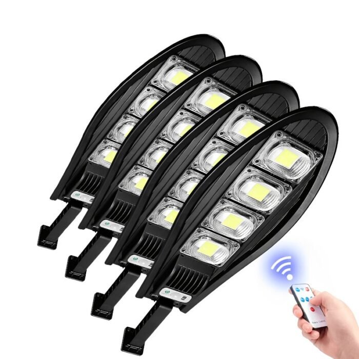 Refletor Solar de LED 500W com Sensor e Controle