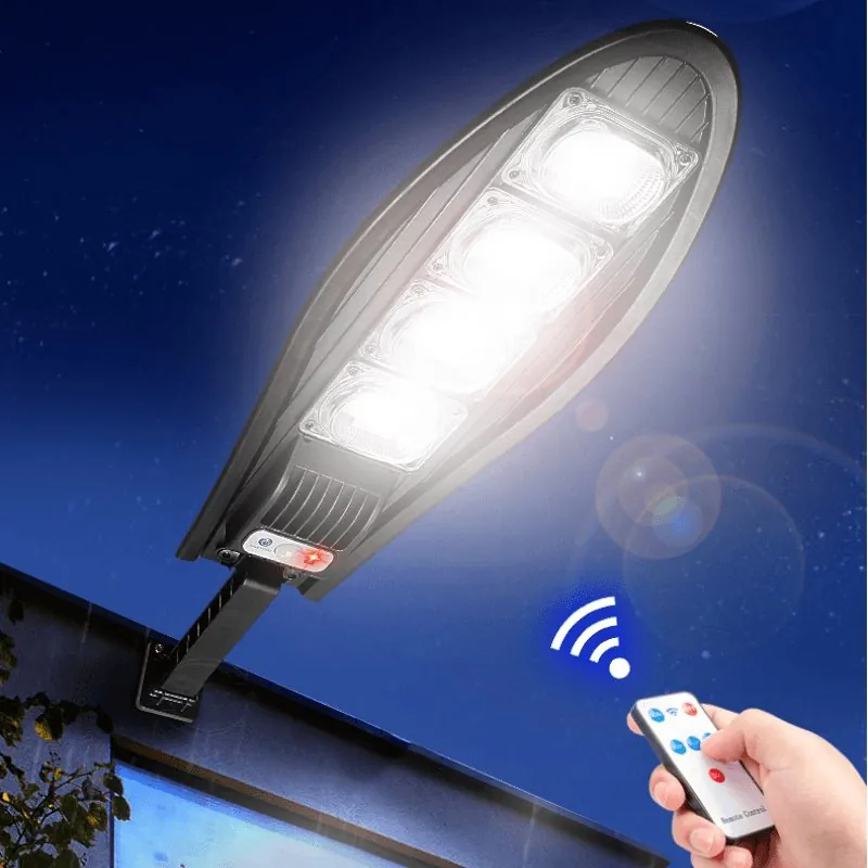 Refletor Solar de LED 500W com Sensor e Controle