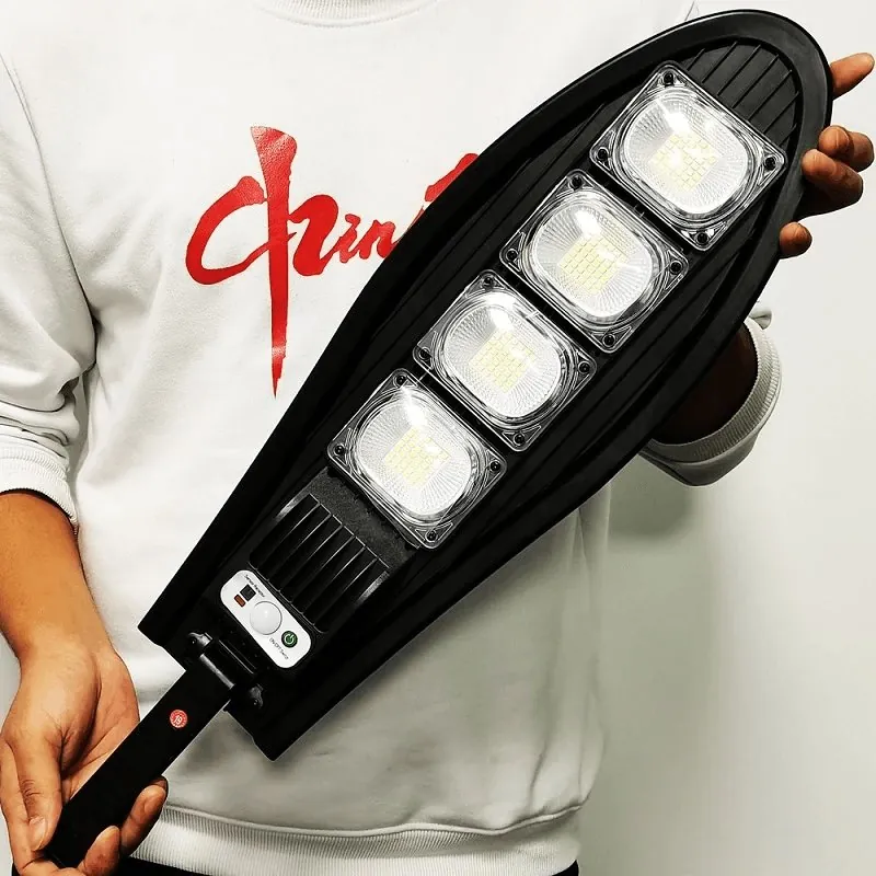 Refletor Solar de LED 500W com Sensor e Controle