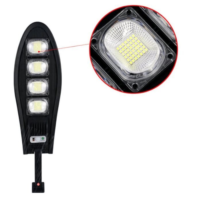 Refletor Solar de LED 500W com Sensor e Controle