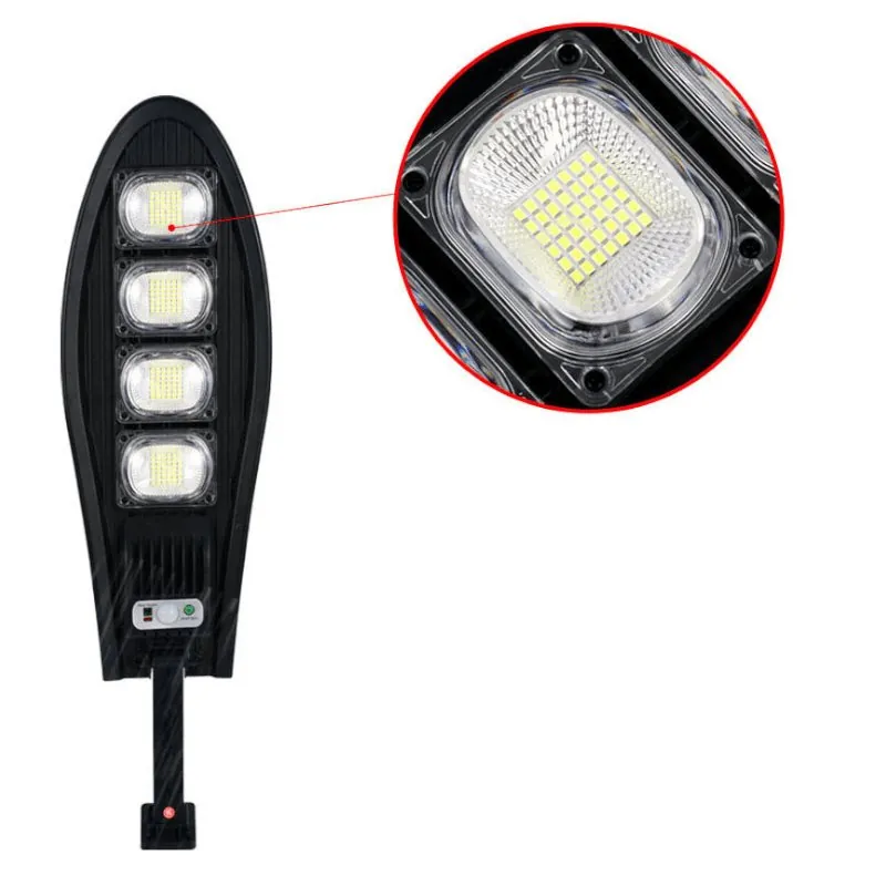 Refletor Solar de LED 500W com Sensor e Controle