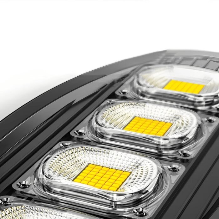 Refletor Solar de LED 500W com Sensor e Controle