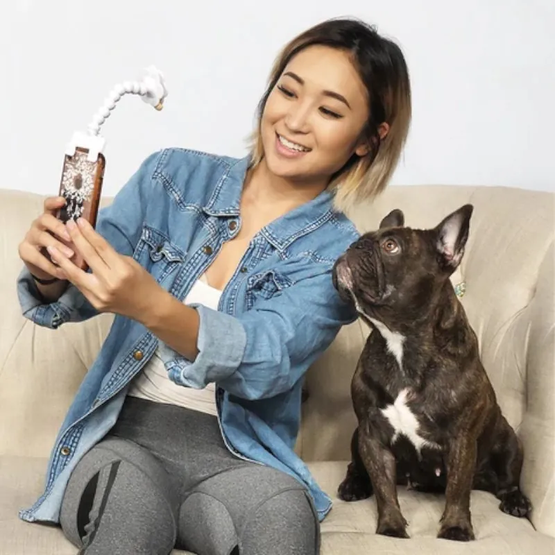 Acessório Flexível para Selfies com Pets