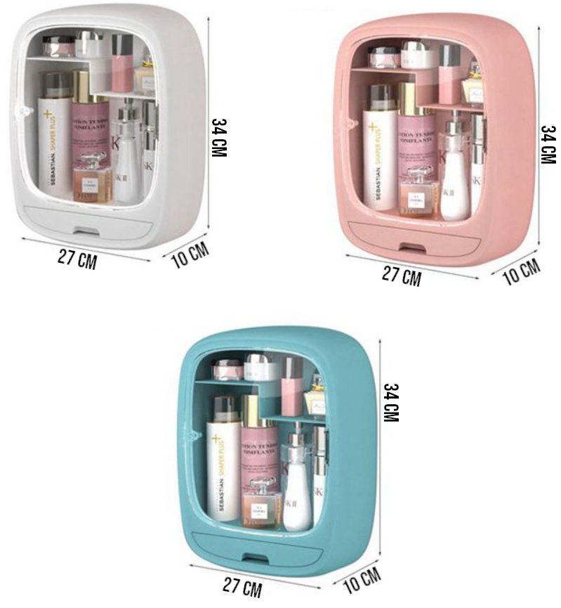 Armário de Parede para Banheiro com Gaveta