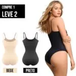 Body Feminino Modelador Compre 1 Leve 2 - Imagem 5